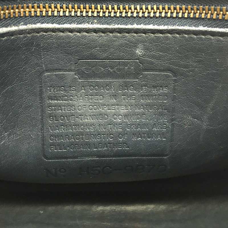 COACH / コーチ OLD / オールド レザー ターンロック ショルダーバッグ