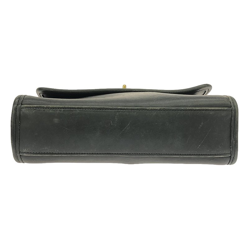 COACH / コーチ OLD / オールド レザー ターンロック ショルダーバッグ