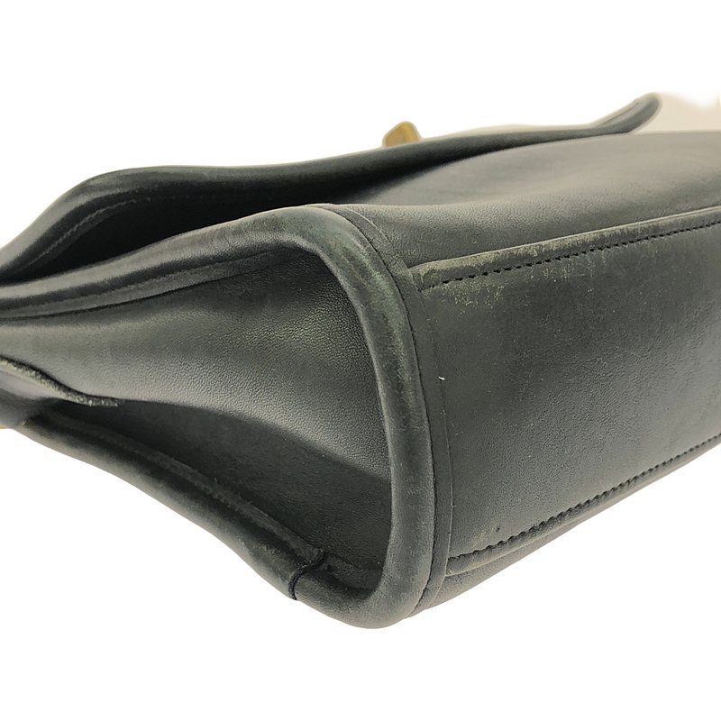 COACH / コーチ OLD / オールド レザー ターンロック ショルダーバッグ