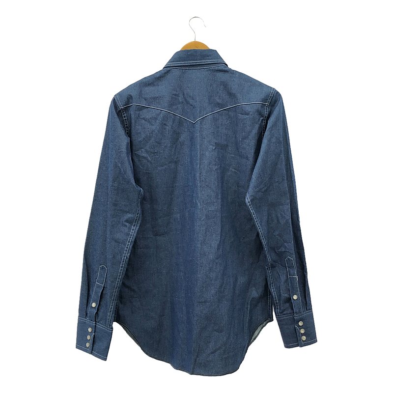 MADISON BLUE / マディソンブルー WESTERN SHIRT デニム ウエスタンシャツ ユニセックス