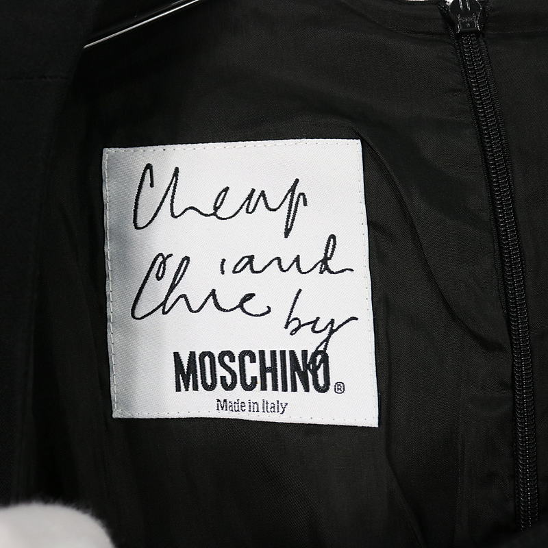 MOSCHINO / モスキーノ CHEAP & CHIC ポケット付きスリットワンピース