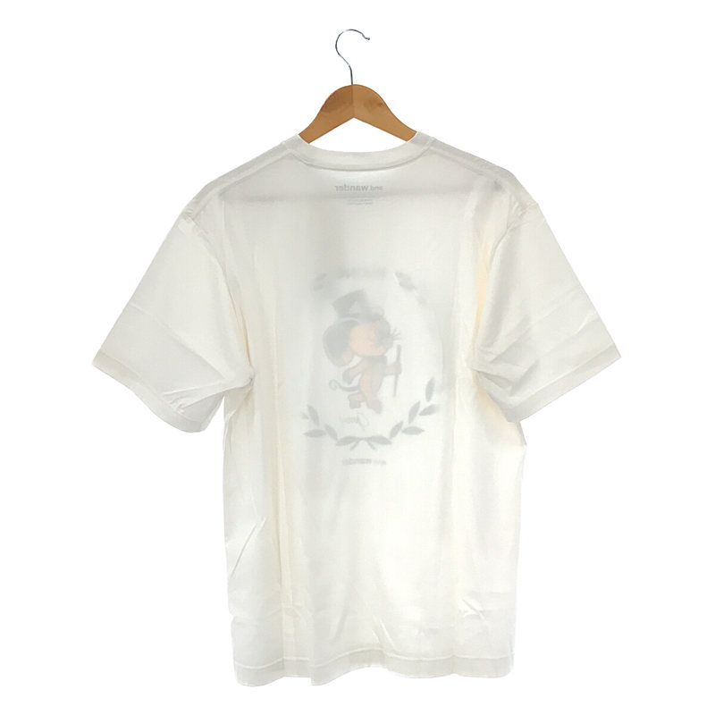 and wander / アンド ワンダー JERRY T by JERRY UKAI short sleeve T Tシャツ