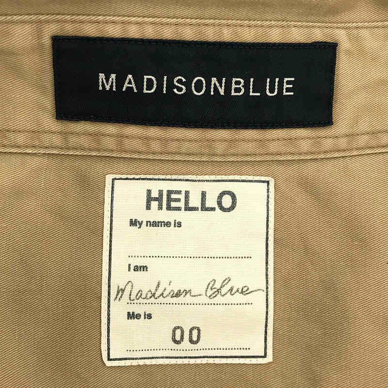 MADISON BLUE / マディソンブルー HAMPTON SHIRT C/LI ハンプトン シャツ