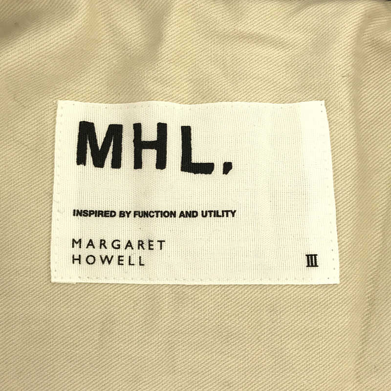 MHL. / エムエイチエル マーガレットハウエル ウール チェック 巻き キルト スカート