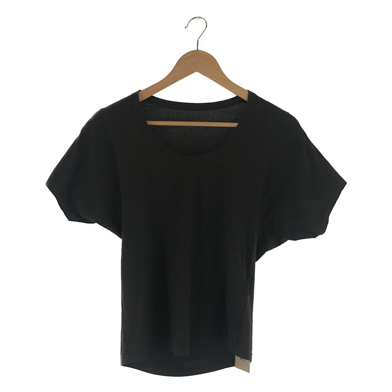 Back drape tee バックドレープTシャツ