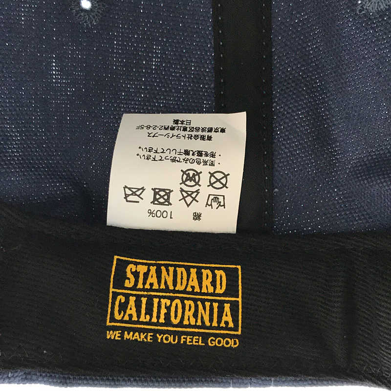 Standard California / スタンダードカリフォルニア SD LOGO PATCH CANVAS CAP キャップ