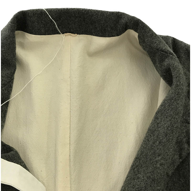 RICORRROBE / リコローブ cumulus flannel coat キューミュラス フランネル コート