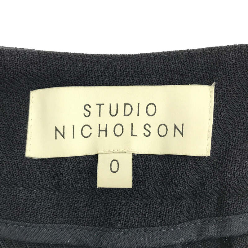 Studio Nicholson / スタジオ ニコルソン BALLOON PANT ウール ワイド バルーン パンツ