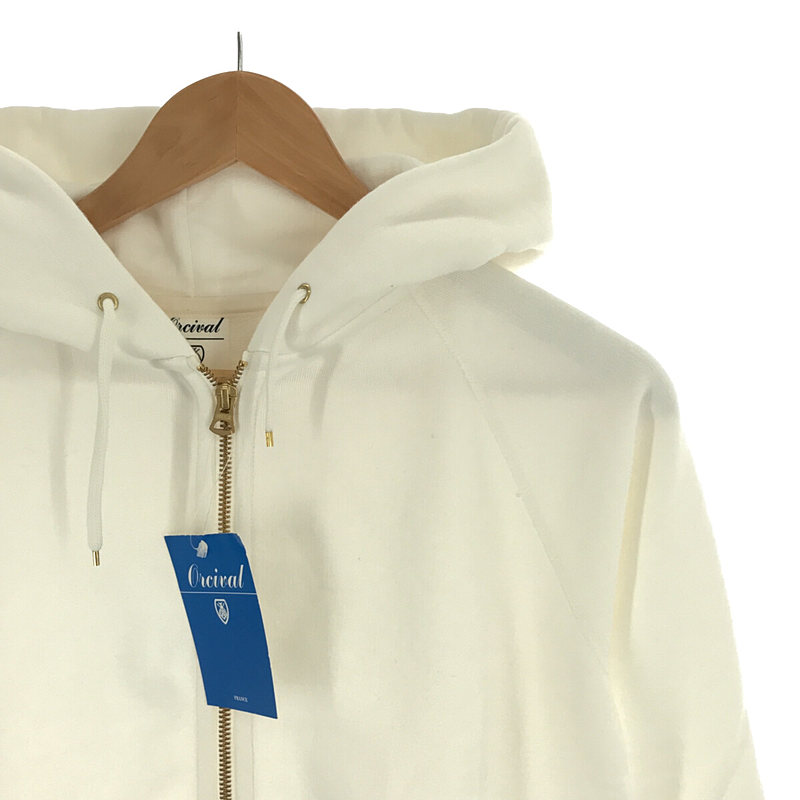 ORCIVAL / オーチバル フレンチテリー スウェット ジップアップ パーカー