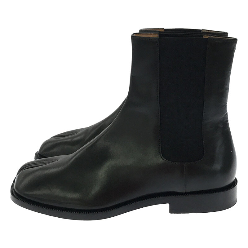 Maison Margiela / メゾンマルジェラ Deuxieme Classe ドゥーズィエム クラス 取扱い Tabi タビ レザー サイドゴア ブーツ  足袋