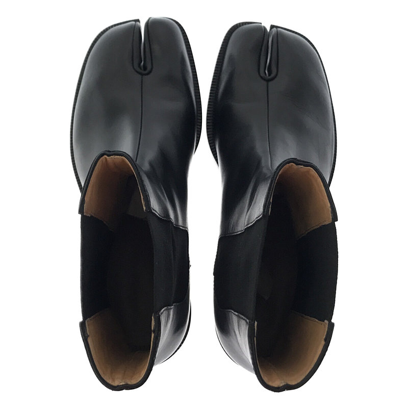 Maison Margiela / メゾンマルジェラ Deuxieme Classe ドゥーズィエム クラス 取扱い Tabi タビ レザー サイドゴア ブーツ  足袋