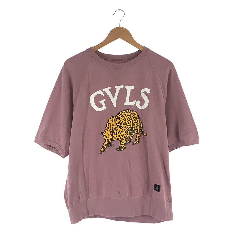 5/s sweat”leopard” フロントロゴ スウェット プルオーバーGAVIAL / ガヴィル