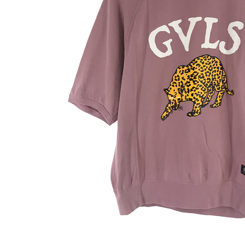 GAVIAL / ガヴィル 5/s sweat”leopard” フロントロゴ スウェット プルオーバー