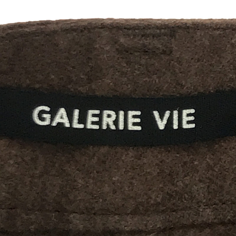 GALERIE VIE / ギャルリーヴィー ウール スラックス パンツ