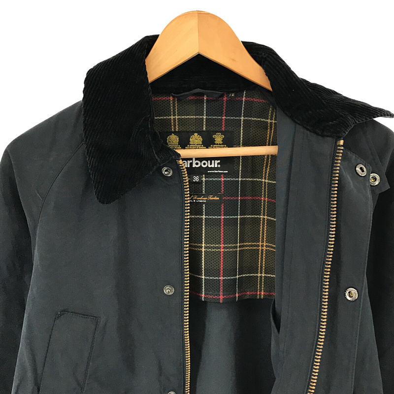 Barbour / バブアー BEDALE SL PEACHED  ビデイル チンストラップ付き ノンワックス ジャケット