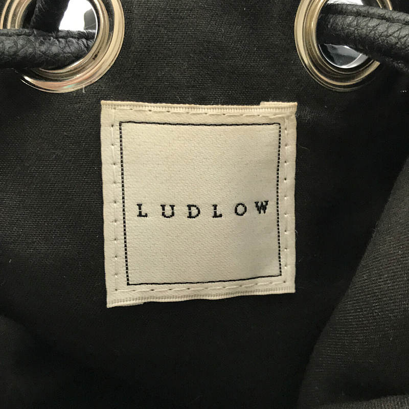 LUDLOW / ラドロー 巾着 フリンジ ショルダー バック 保存袋有