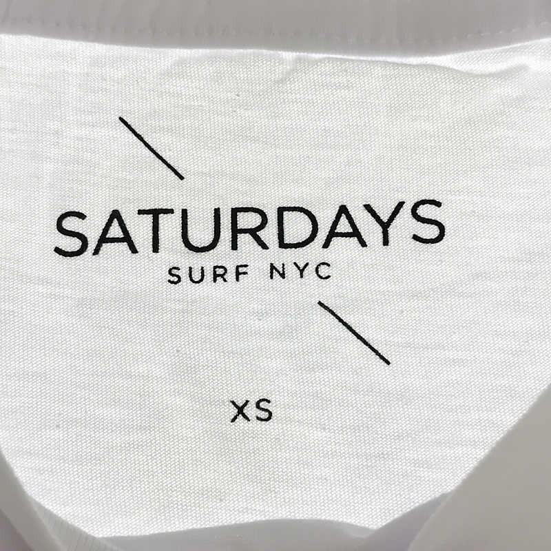 SATURDAYS SURF NYC / サタデーズサーフニューヨーク ロゴTシャツ