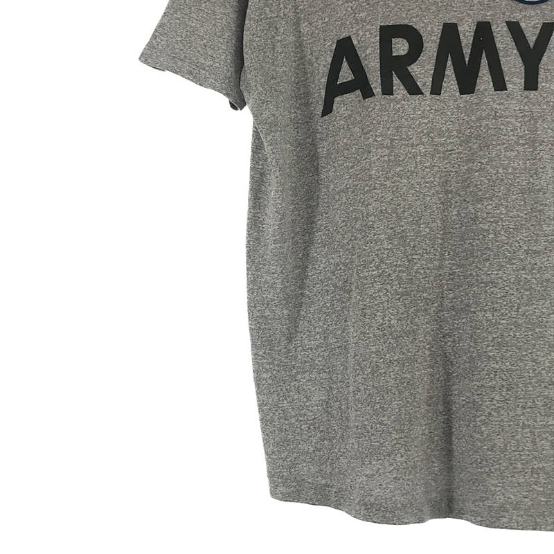 CHAMPION / チャンピオン DEAD STOCK USA製 VINTAGE ARMY デッドストック ヴィンテージ アーミー トリコタグ ワッペン付き 霜降り Tシャツ カットソー