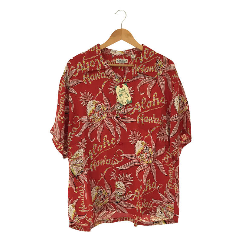 S/S RAYON HAWAIIAN SHIRT 