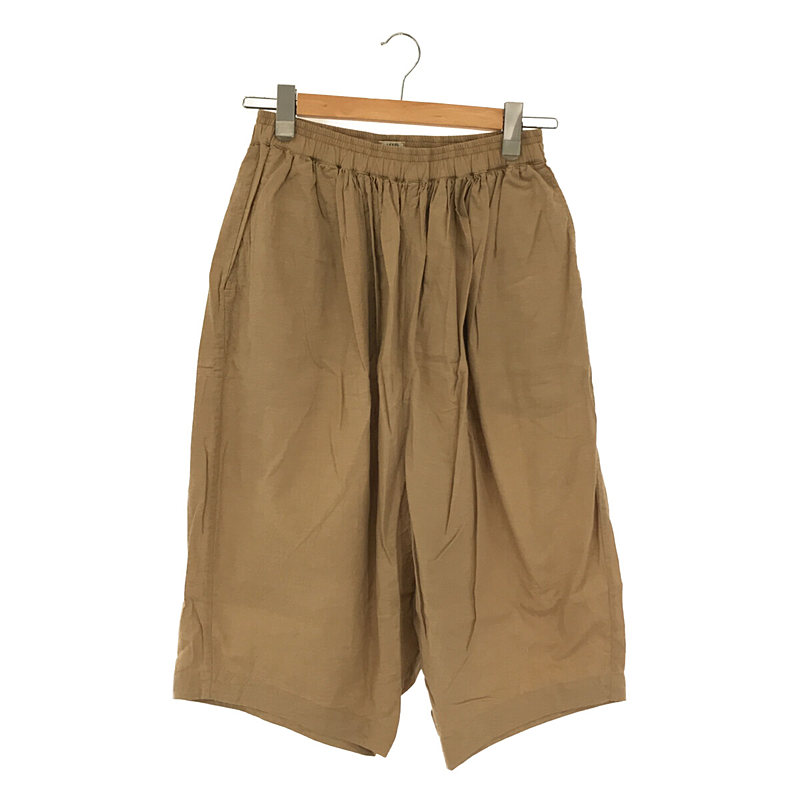 GOLD VAT DYE CHAMBRAY BALLOON SHORTS - ショートパンツ