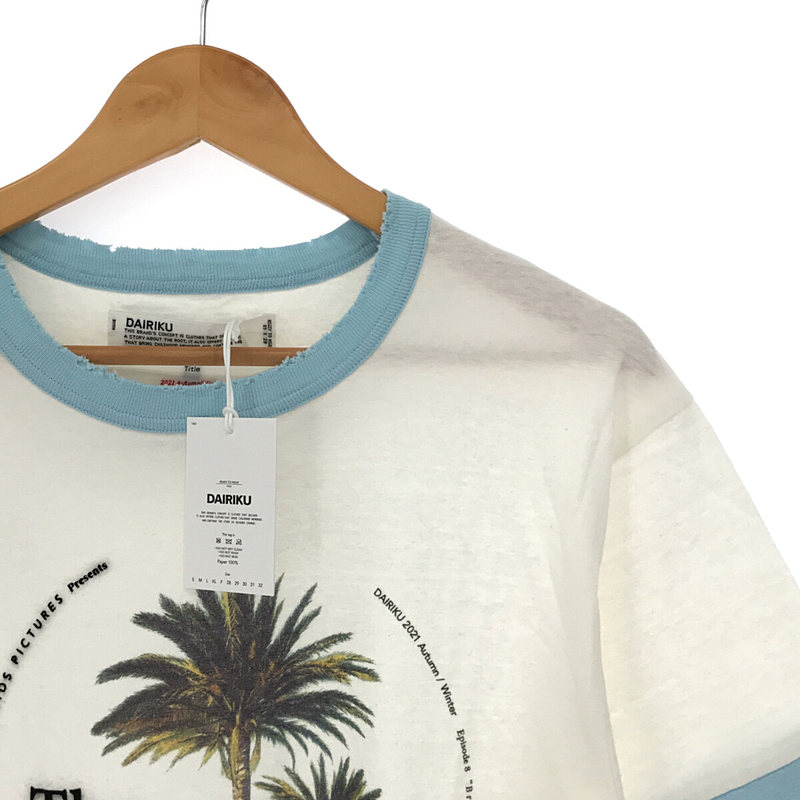 Palms Trim Tee. パームツリーTシャツDAIRIKU / ダイリク