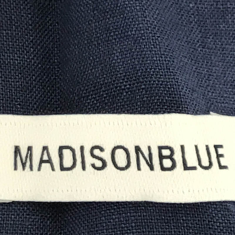 MADISON BLUE / マディソンブルー PAJAMA PANTS L.LINEN -NAVY リネン スラックス パンツ