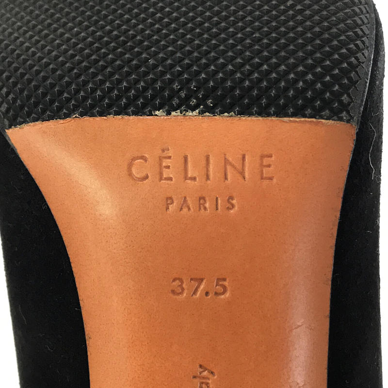 CELINE / セリーヌ スエード ポインテッドトゥ ヒール パンプス