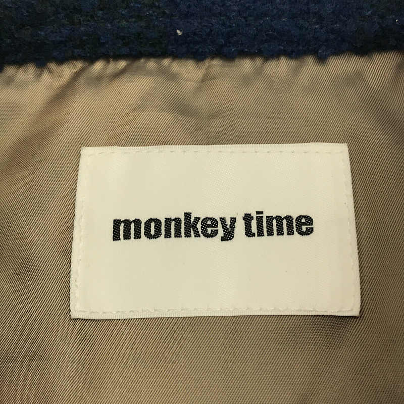 monkey time / モンキータイム MT CHK OV/SZD SHT JKT ウール チェック CPO シャツ ジャケット