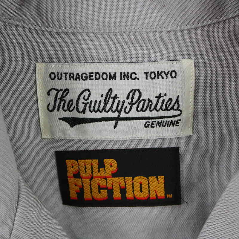 WACKO MARIA / ワコマリア PULP FICTION 50'S SHIRT S/S オープンカラーシャツ gray