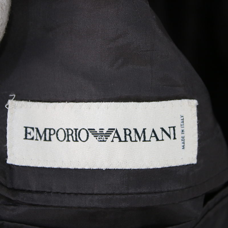 EMPORIO ARMANI / エンポリオアルマーニ レーヨンウール3Bテーラードジャケット