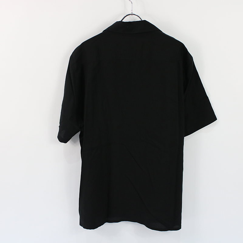 WACKO MARIA / ワコマリア PULP FICTION 50'S SHIRT S/S オープンカラーシャツ black