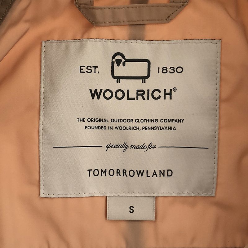 WOOLRICH / ウールリッチ TOMORROWLANDl別注 ドローストリングモッズコート