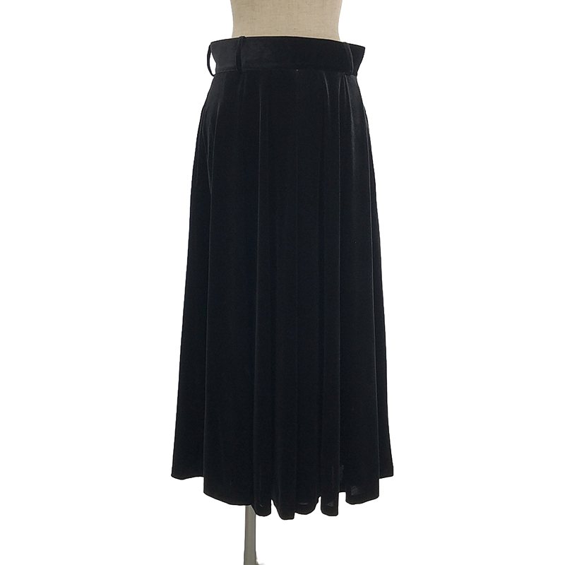 【THE DRESS #25】velour flare skirt ベロア フレアロング スカート