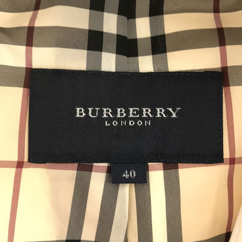 BURBERRY LONDON / バーバリーロンドン 裏地ノバチェック ハイネック ダウンコート