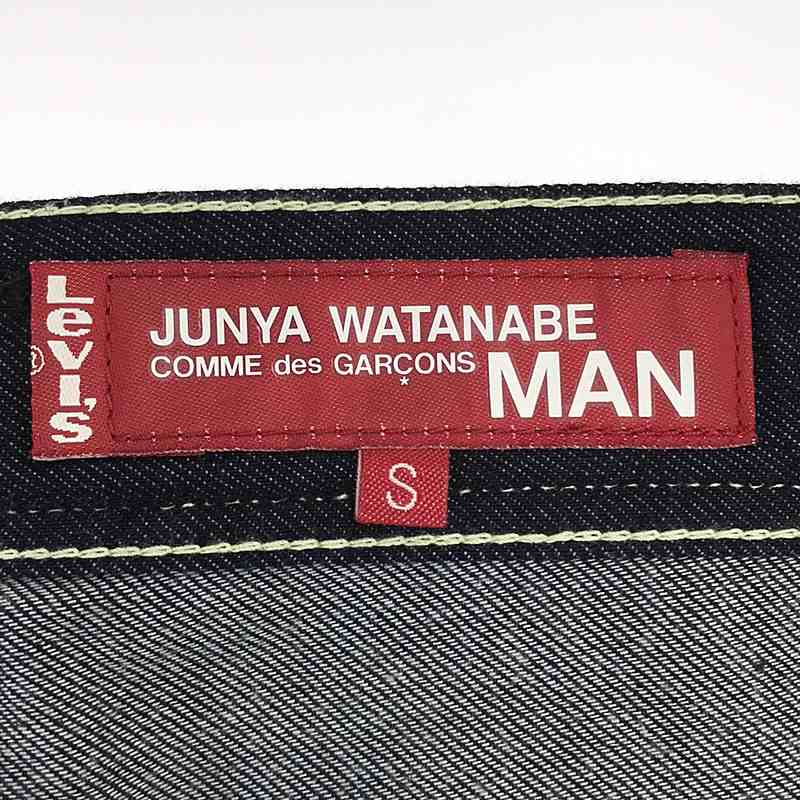 JUNYAWATANABE COMMEdesGARCONS MAN / ジュンヤワタナベマン × Levi's / リーバイス ステッチワーク サスペンダー デニムパンツ