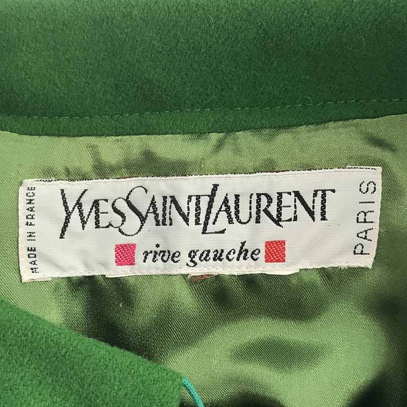 YVES SAINT LAURENT / イヴサンローラン rive gauche / vintage / old / 推定1990s〜 ポンチョ ウールオーバーコート