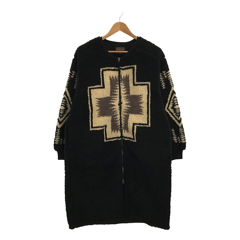 PENDLETON  Boa Zip Crewneck Longカーディガン