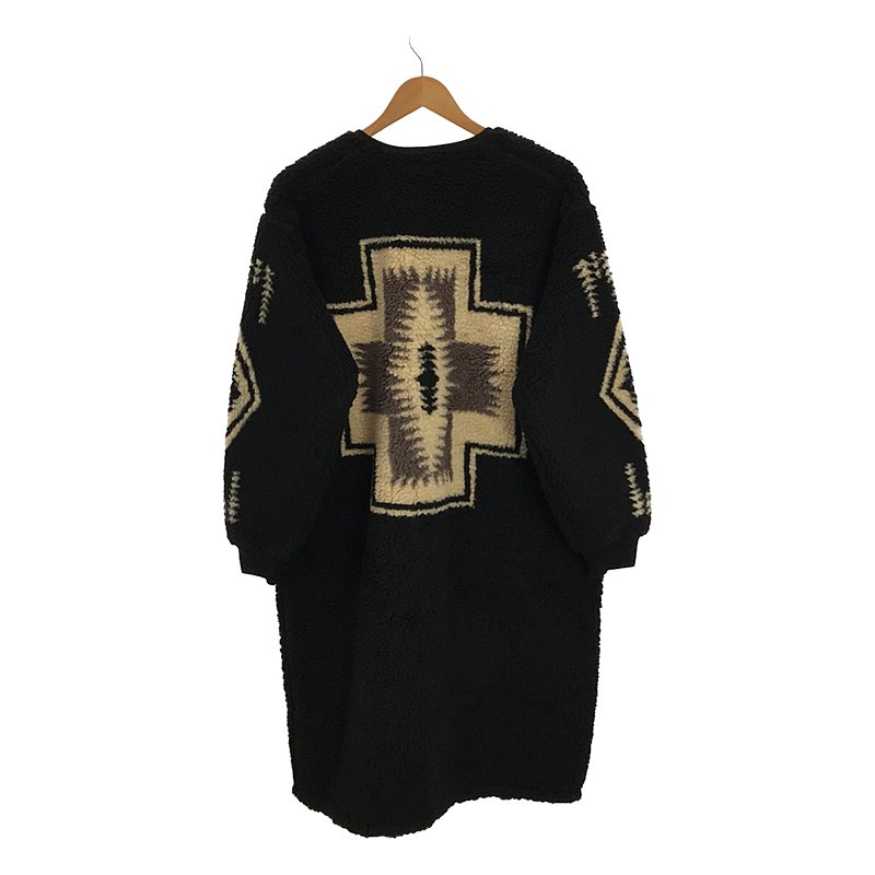 ​SLOBE IENA / スローブイエナ PENDLETON  Boa Zip Crewneck Longカーディガン