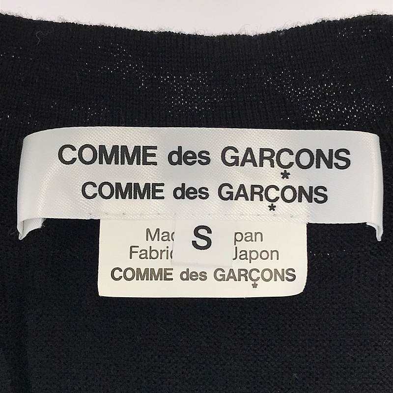 COMME des GARCONS COMME des GARCONS / コムコム シェルボタン ニット ベスト