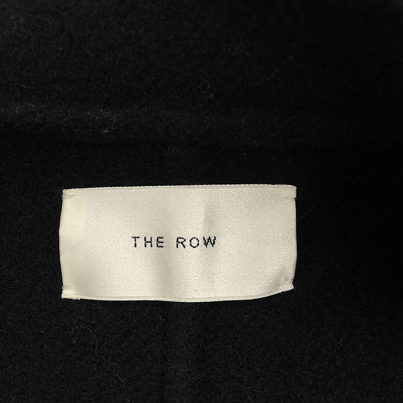 THE ROW / ザロウ CEREN COAT ウール カシミヤ混 ツイル ノーカラーコート