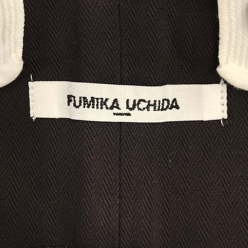 FUMIKA UCHIDA / フミカウチダ サスペンダー ハイウエスト テーパードパンツ