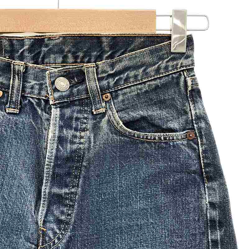 Levi's / リーバイス 60s ヴィンテージ BigE 刻印6 平行ステッチ 足長R 不均等V セルビッチ デニムパンツ