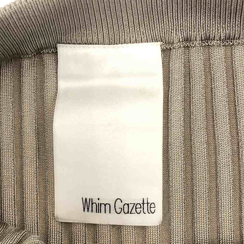 Whim Gazette / ウィムガゼット ニットフィットスカート