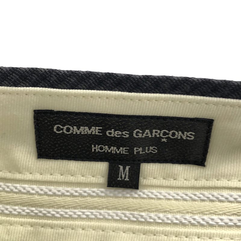 COMME des GARCONS HOMME PLUS / コムデギャルソンオムプリュス メタルアウトロー ウール ロールアップデザイン ハーフパンツ