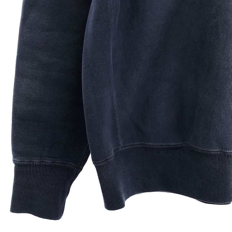 Vintage Half Zip Sweatshirt / 染め加工 ハーフジップ Vintage Half Zip Sweatshirt / 染め加工 ハーフジップ