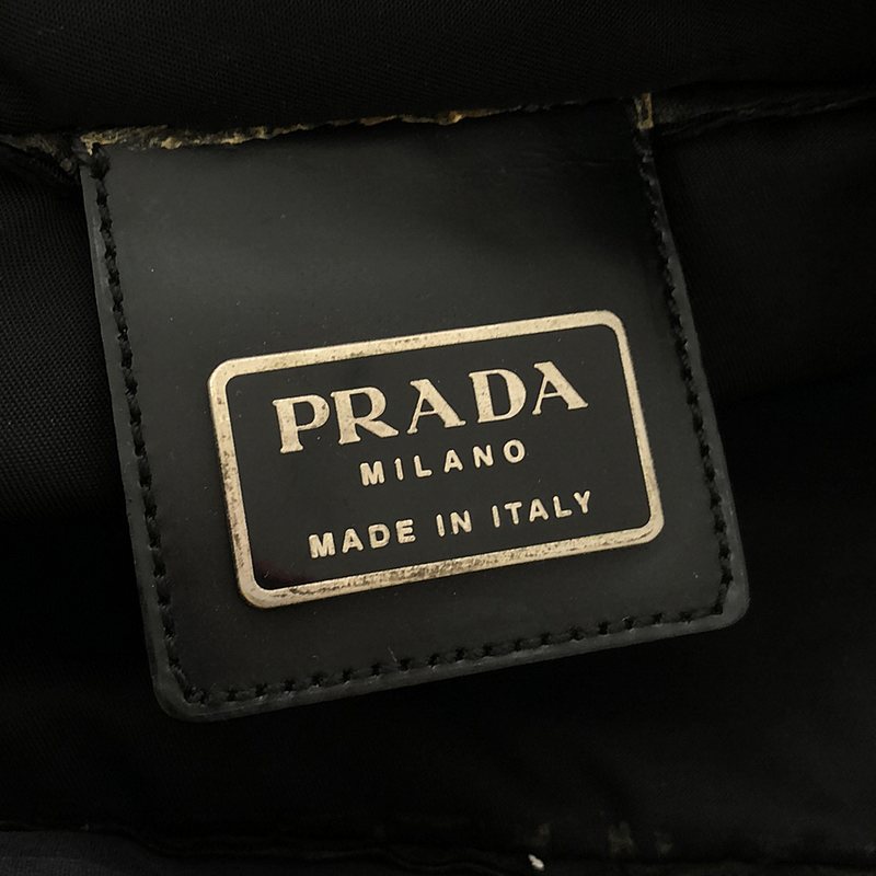 PRADA / プラダ テスート 三角ロゴプレート ナイロン サコッシュ ショルダーバッグ