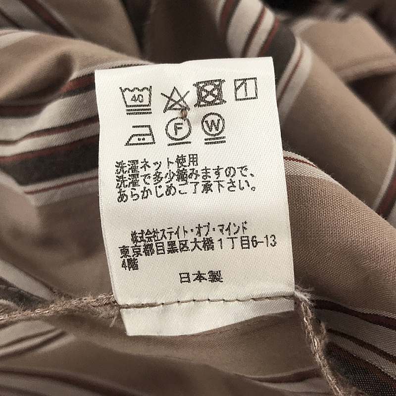 madder madder / マダマダ long tie shirt dress ワンピース