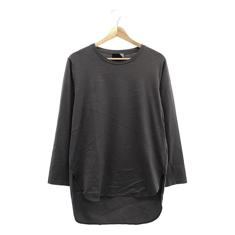 LONGSLEEVE ROUND-HEM Tシャツ