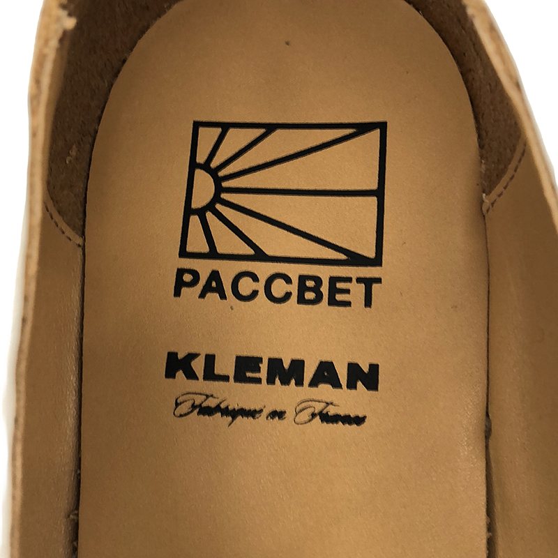 KLEMAN / クレマン × RASSVET Leather Loafer / 総柄 ローファー レザーシューズ / 革靴