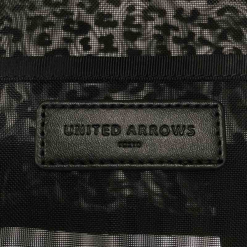 UNITED ARROWS / ユナイテッドアローズ レオパード柄 チュール メッシュ トートバッグ